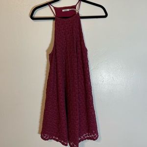 Kimchi Blue Women’s Lacy High Neck Dress UO